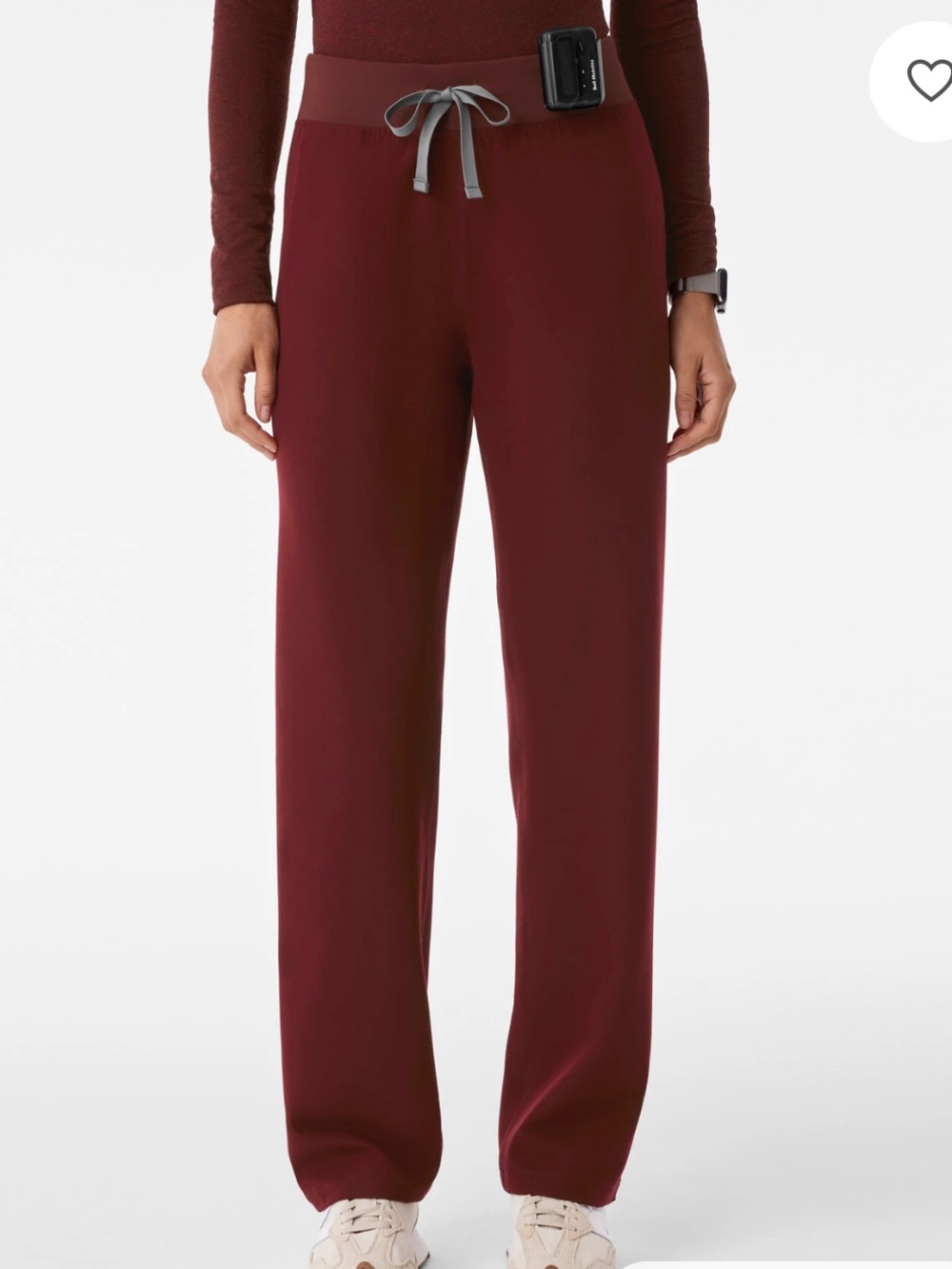 FIGS Livingston High-Rise Straight-Leg Scrub Pant XL